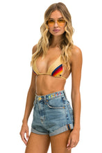 Load image into Gallery viewer, HI RISE ROCKER LIVE FREE BOLT JEAN SHORTS - VINTAGE Denim Shorts Aviator Nation