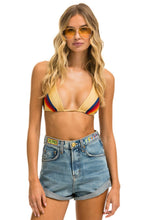 Load image into Gallery viewer, HI RISE ROCKER LIVE FREE BOLT JEAN SHORTS - VINTAGE Denim Shorts Aviator Nation