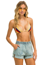 Cargar imagen en el visor de la galería, HI RISE SAFARI JEAN SHORT - VINTAGE Denim Shorts Aviator Nation