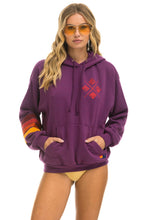 Carregar imagem no visualizador da galeria, HUNGER GAMES RELAXED PULLOVER HOODIE - PLUM Hoodie Aviator Nation