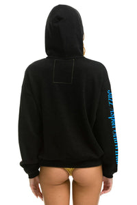 JAZZ ASPEN SNOWMASS 2023 RELAXED PULLOVER HOODIE - BLACK Hoodie Aviator Nation