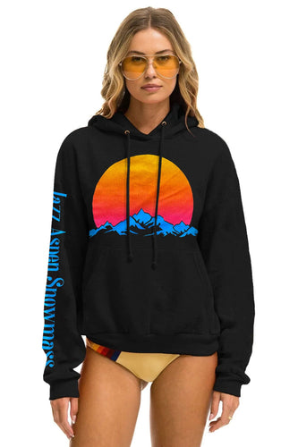 JAZZ ASPEN SNOWMASS 2023 RELAXED PULLOVER HOODIE - BLACK Hoodie Aviator Nation