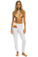 Carregar imagem no visualizador da galeria, JAZZ ASPEN SNOWMASS 2023 UNISEX SWEATPANTS - WHITE SALE Aviator Nation