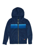 Carregar imagem no visualizador da galeria, KID&#39;S 5 STRIPE HOODIE - NAVY // BLUE STRIPES Kid&#39;s Hoodies Aviator Nation