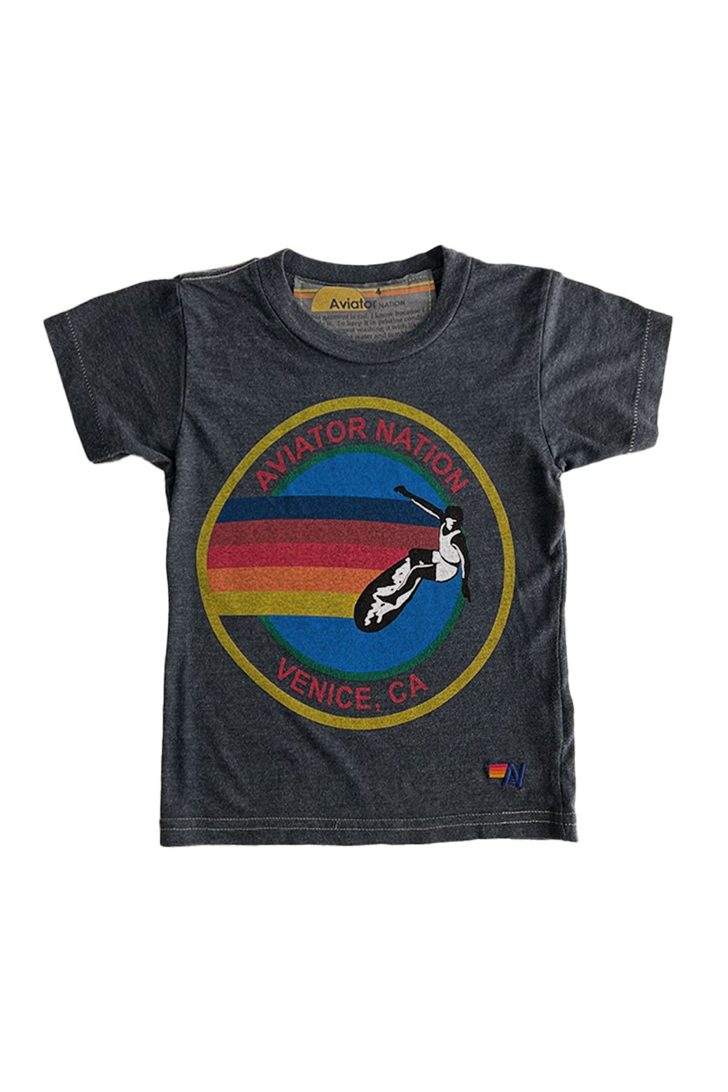 KID'S AVIATOR NATION TEE - CHARCOAL Kid's Tee Aviator Nation