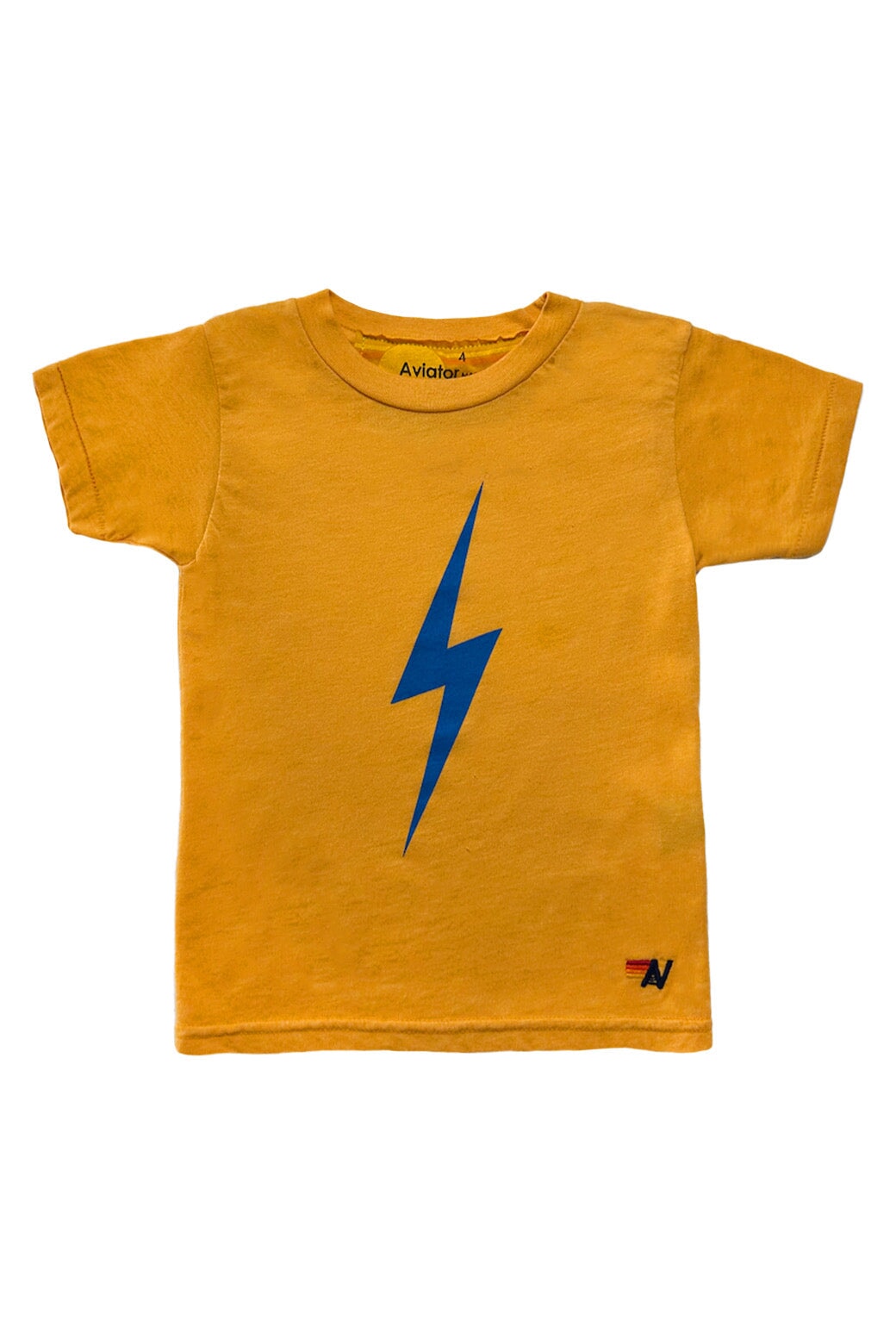 KID'S BOLT TEE - GOLD Kid's Tee Aviator Nation