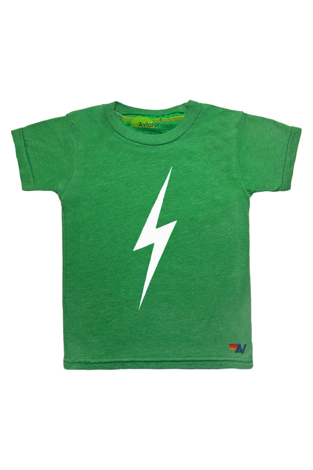 KID'S BOLT TEE - KELLY GREEN Kid's Tee Aviator Nation