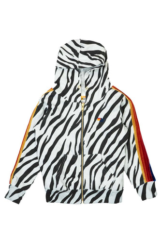 KID'S CLASSIC HOODIE - ZEBRA Kid's Hoodies Aviator Nation