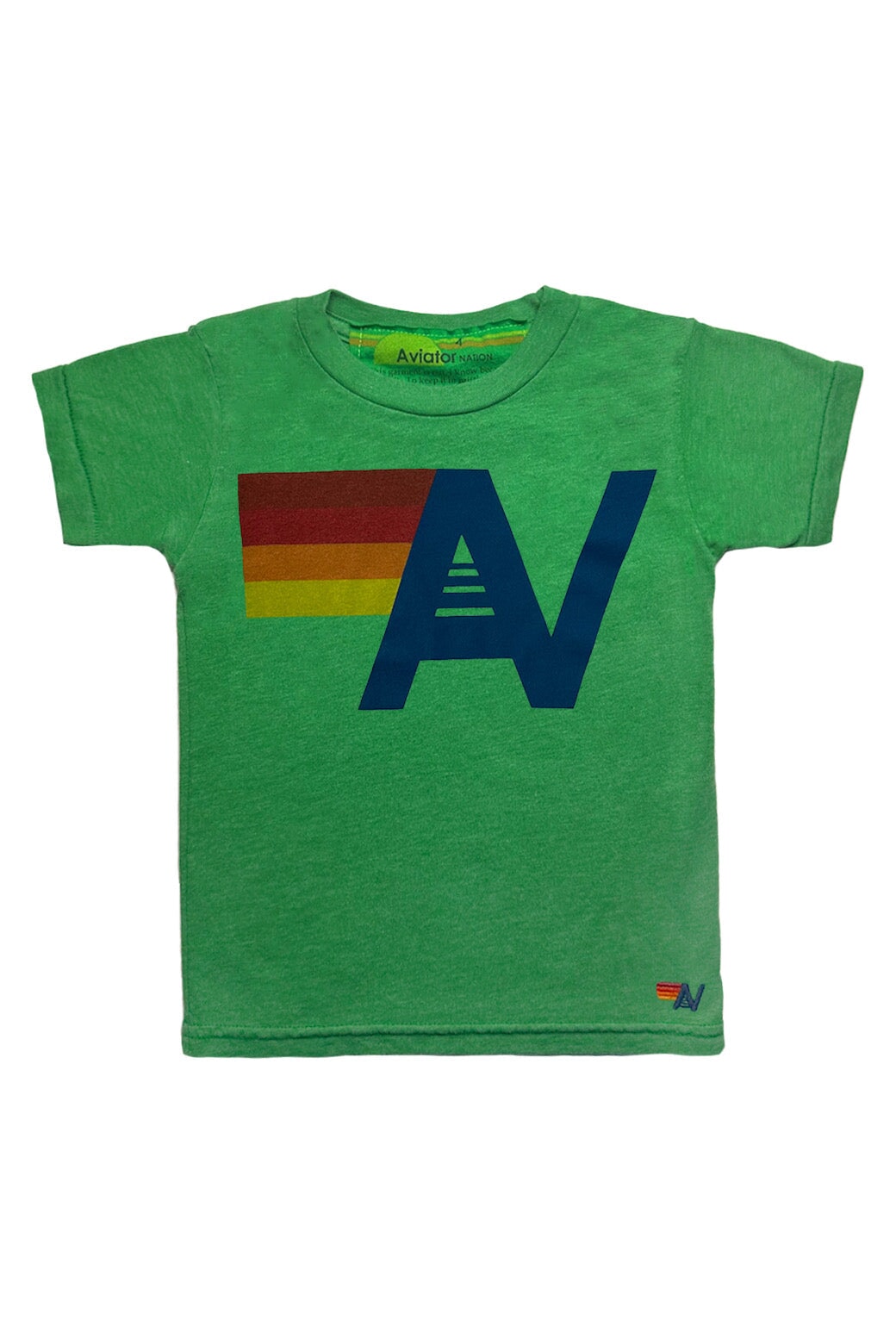 KID'S LOGO TEE - KELLY GREEN Kid's Tee Aviator Nation