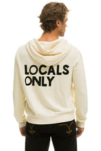 Load image into Gallery viewer, LOCALS ONLY HOODIE - VINTAGE WHITE Hoodie Aviator Nation