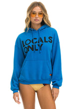 Cargar imagen en el visor de la galería, LOCALS ONLY RELAXED PULLOVER HOODIE - OCEAN Hoodie Aviator Nation