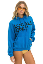 Cargar imagen en el visor de la galería, LOCALS ONLY RELAXED PULLOVER HOODIE - OCEAN Hoodie Aviator Nation