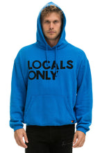 Cargar imagen en el visor de la galería, LOCALS ONLY RELAXED PULLOVER HOODIE - OCEAN Hoodie Aviator Nation