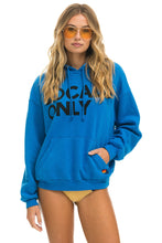 Cargar imagen en el visor de la galería, LOCALS ONLY RELAXED PULLOVER HOODIE - OCEAN Hoodie Aviator Nation