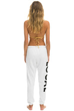 Cargar imagen en el visor de la galería, LOCALS ONLY SWEATPANTS - WHITE Women&#39;s Sweatpants Aviator Nation