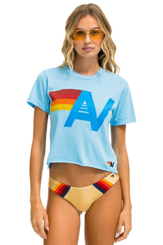 LOGO BOYFRIEND TEE - SKY Boyfriend Tee Aviator Nation