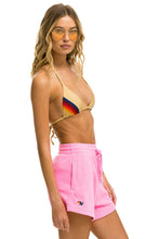 Cargar imagen en el visor de la galería, LOGO EMBROIDERY LIGHT WEIGHT LOUNGER SHORT - NEON PINK Aviator Nation