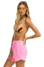 Cargar imagen en el visor de la galería, LOGO EMBROIDERY LIGHT WEIGHT LOUNGER SHORT - NEON PINK Aviator Nation