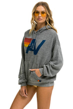 Cargar imagen en el visor de la galería, LOGO PULLOVER RELAXED HOODIE - HEATHER GREY Hoodie Aviator Nation