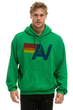 Cargar imagen en el visor de la galería, LOGO PULLOVER RELAXED HOODIE - KELLY GREEN Hoodie Aviator Nation