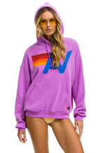 将图片加载到图库查看器，LOGO PULLOVER RELAXED HOODIE - NEON PURPLE Hoodie Aviator Nation