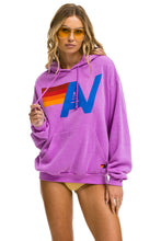 将图片加载到图库查看器，LOGO PULLOVER RELAXED HOODIE - NEON PURPLE Hoodie Aviator Nation