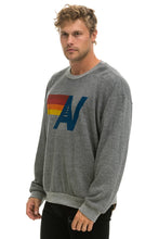 Cargar imagen en el visor de la galería, LOGO RELAXED CREW SWEATSHIRT - HEATHER Sweatshirt Aviator Nation