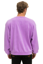 Cargar imagen en el visor de la galería, LOGO RELAXED CREW SWEATSHIRT - NEON PURPLE Sweatshirt Aviator Nation