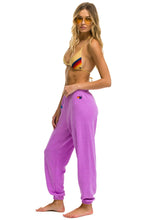 Last inn bildet i Galleri-visningsprogrammet, LOGO SWEATPANTS - NEON PURPLE Women&#39;s Sweatpants Aviator Nation