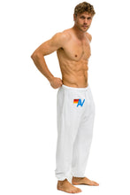 Cargar imagen en el visor de la galería, LOGO SWEATPANTS - WHITE Men&#39;s Sweatpants Aviator Nation