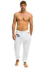 Cargar imagen en el visor de la galería, LOGO SWEATPANTS - WHITE Men&#39;s Sweatpants Aviator Nation