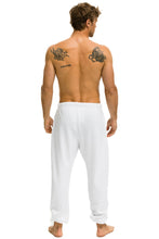 Cargar imagen en el visor de la galería, LOGO SWEATPANTS - WHITE Men&#39;s Sweatpants Aviator Nation