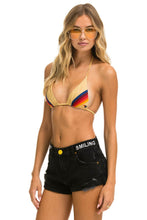 Load image into Gallery viewer, LOW RISE ROCKER JEAN SHORTS - VINTAGE BLACK Denim Shorts Aviator Nation