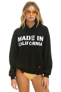 MADE IN CALIFORNIA RELAXED PULLOVER HOODIE - BLACK Hoodie Aviator Nation