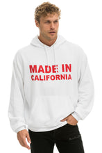Cargar imagen en el visor de la galería, MADE IN CALIFORNIA RELAXED PULLOVER HOODIE - WHITE Hoodie Aviator Nation