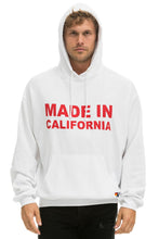 Cargar imagen en el visor de la galería, MADE IN CALIFORNIA RELAXED PULLOVER HOODIE - WHITE Hoodie Aviator Nation