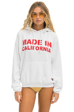 Cargar imagen en el visor de la galería, MADE IN CALIFORNIA RELAXED PULLOVER HOODIE - WHITE Hoodie Aviator Nation