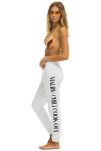 Cargar imagen en el visor de la galería, MALIBU CHILI COOK-OFF 2023 UNISEX SWEATPANTS - WHITE Women&#39;s Sweatpants Aviator Nation