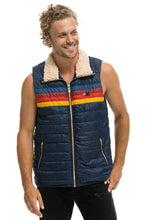 Cargar imagen en el visor de la galería, MEN&#39;S 4 STRIPE VEST - NAVY Men&#39;s Vest Aviator Nation