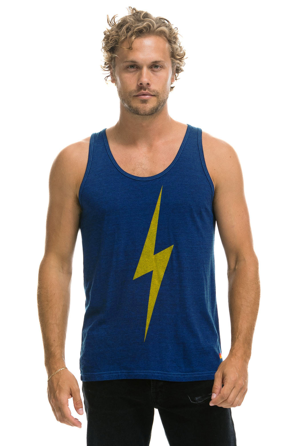 MEN'S BOLT TANK - ROYAL LDWSALE Aviator Nation