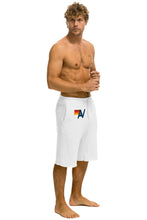 Cargar imagen en el visor de la galería, MEN&#39;S LOGO SWEATSHORTS - WHITE Men&#39;s Sweatshorts Aviator Nation
