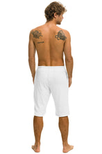 Cargar imagen en el visor de la galería, MEN&#39;S LOGO SWEATSHORTS - WHITE Men&#39;s Sweatshorts Aviator Nation