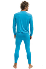 Cargar imagen en el visor de la galería, MEN&#39;S MICRO MODAL BASE LAYER SET - OCEAN Men&#39;s Outerwear Aviator Nation
