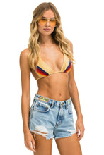 Cargar imagen en el visor de la galería, MID RISE BOYFRIEND CUTOFF JEAN SHORTS - SUPER LIGHT Denim Shorts Aviator Nation