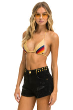 Load image into Gallery viewer, MID RISE STUDDED ROCKER BOLT WOMENS JEAN SHORT - VINTAGE BLACK Denim Shorts Aviator Nation