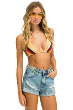 Load image into Gallery viewer, MID RISE STUDDED ROCKER BOLT WOMENS JEAN SHORT - VINTAGE Denim Shorts Aviator Nation
