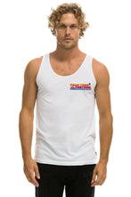 Cargar imagen en el visor de la galería, PALM TREE FESTIVAL DANA POINT 2023 TANK - WHITE Men&#39;s Tank Aviator Nation