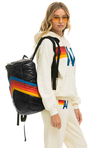 PEAK PUFFER BACKPACK - BLACK Backpack Aviator Nation