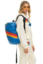 Cargar imagen en el visor de la galería, PEAK PUFFER BACKPACK - SNORKEL BLUE Backpack Aviator Nation