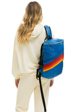 Cargar imagen en el visor de la galería, PEAK PUFFER BACKPACK - SNORKEL BLUE Backpack Aviator Nation